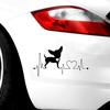 Cars Auto Parts Reflective Window Sticker Decals Vehicle Ornamentsation Body Chihuahua Car Dog