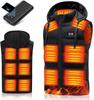 Electric Heated Heated Vest Temperature Version 13 Places Generating 30000mAh Mobile Heater Electric Heated Power Fast 3 Level Temperature Independent