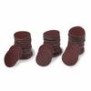 Mini Sandpaper Discs, Round, 25mm Diameter, #180 Grit, Pack of 100, with Velcro Closure, for Metal, Mirror Polishing, Woodworking, Fabric Pol