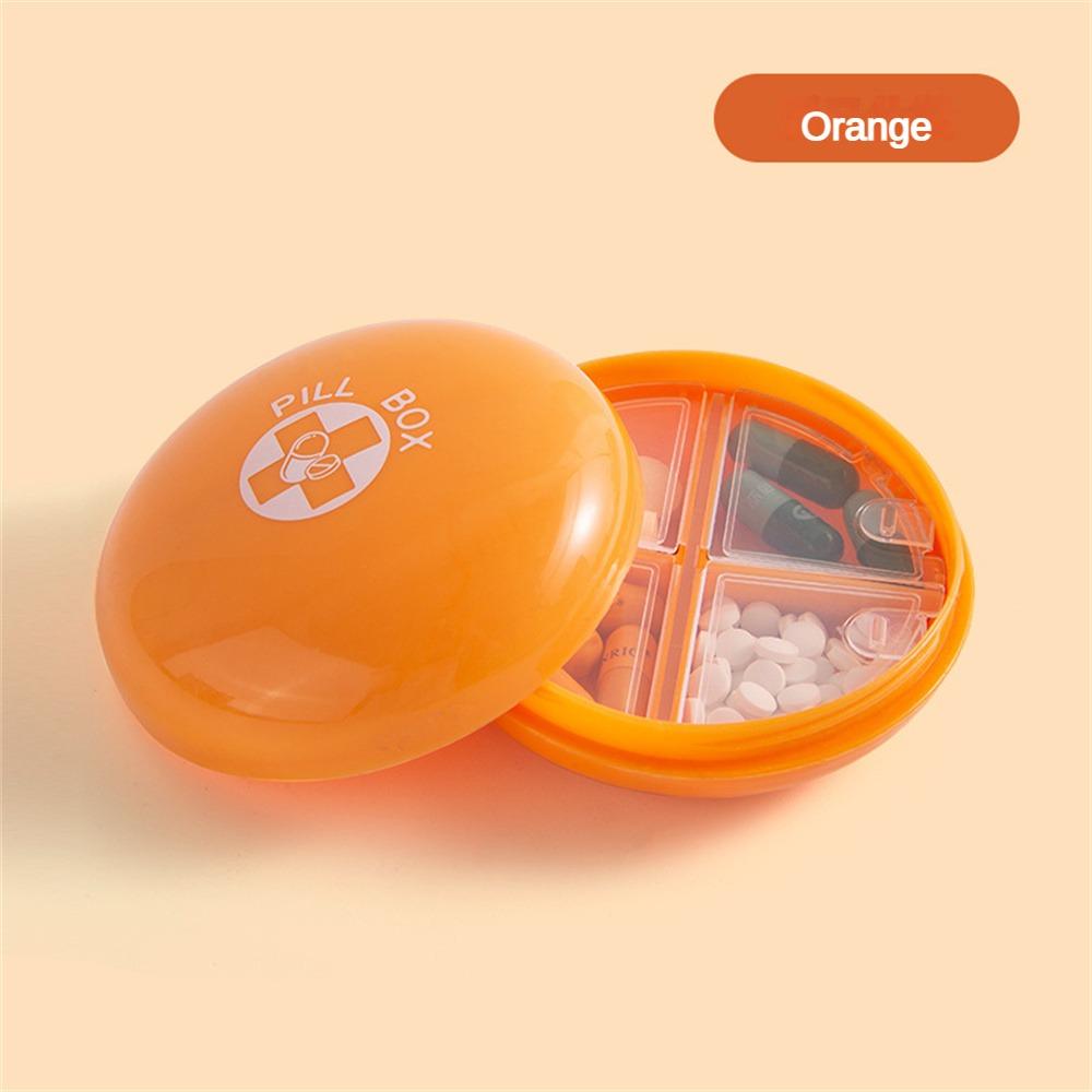 Коробка для упаковки лекарств Миниатюрная практичная влагостойкая портативная легкая коробка с отделениями для таблеток Коробка для хранения