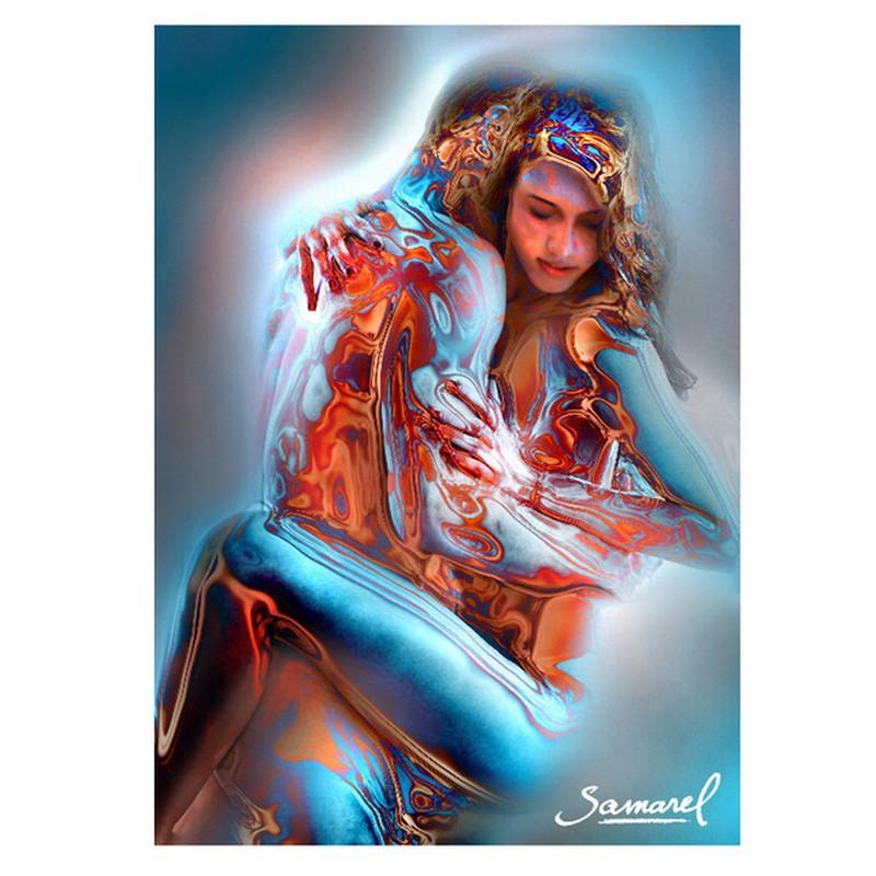 Abstract Nude Lover Sex Poster Women Man Sexy Body Diamond Painting Modern Aldult Wall Art Room Home Decor