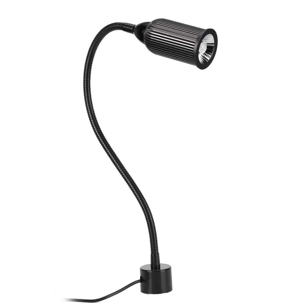 15 Вт светодиодный магнитный рабочий светильник для швейной машины с гибким креплением на гусиной шее для токарных станков с вилкой EU