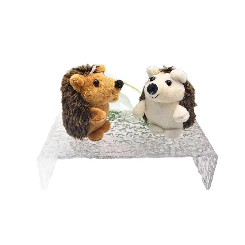 Sweet And Adorable Hedgehog Plush Pendant Keychain Soft Toy Perfect For Children