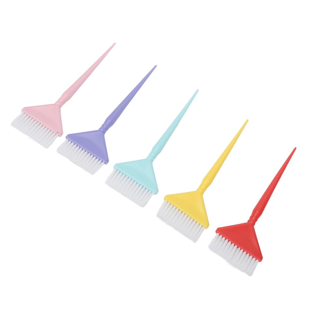 5шт кисть для окрашивания волос матовая ручка мягкая щетина эргономичный инструмент для окрашивания волос для салона дома