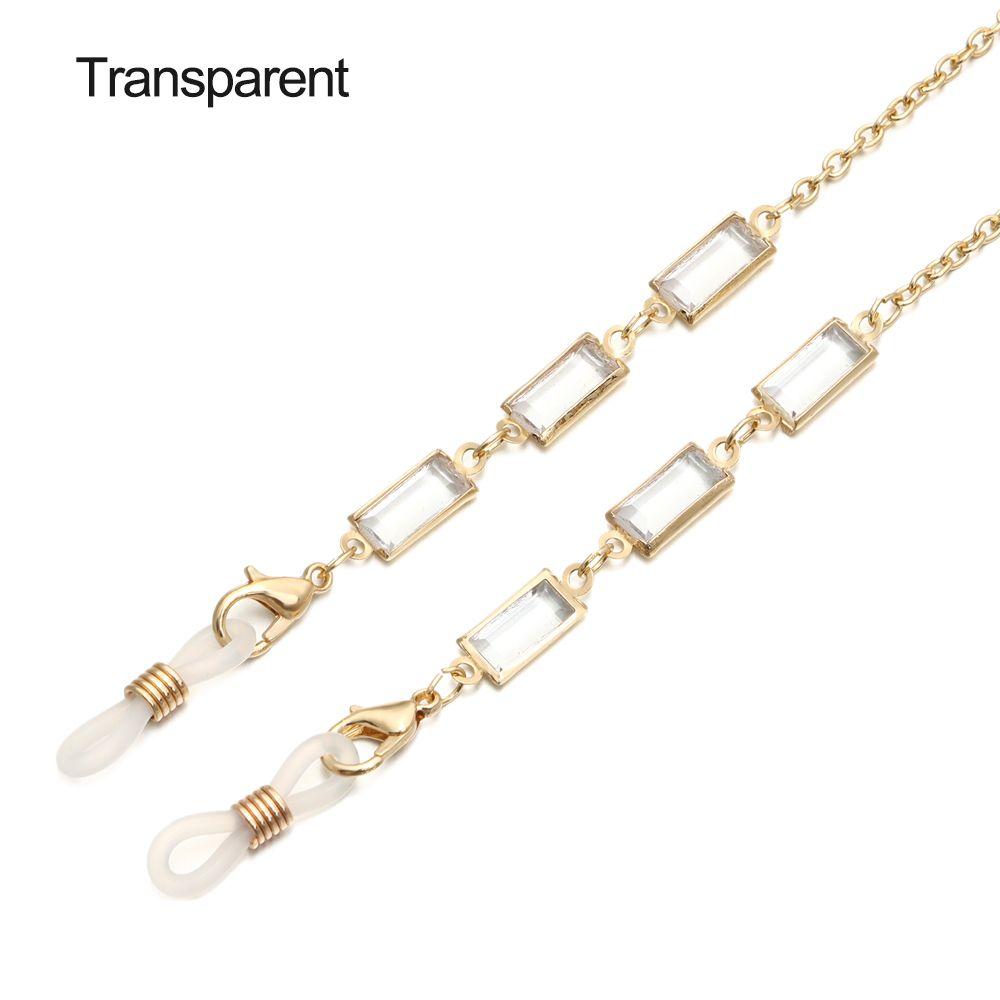 Аксессуары Металлический ремешок для очков от потери Шнурки для солнцезащитных очков Цепочки для очков Держатель шнурка для очков