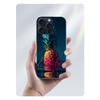 Harvest Pineapple Clear Phone Case For Iphone 17 Air 16 Pro Max 15 Pro 14 Plus 17E 16E 11 13 12 Mini Cover Cases Fundas Cell TPU