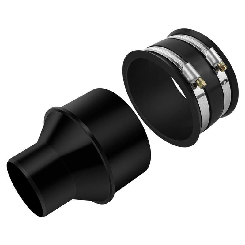 A65T-For Woodworking Dust Collection Hose And Dust Ports Kit Includes 4 Inch To 2-1/2 Inch Reducer Fitting
