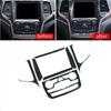 Carbon Fiber GPS Navigation Panel Cover Trim For Jeep Grand Cherokee 2014-2018