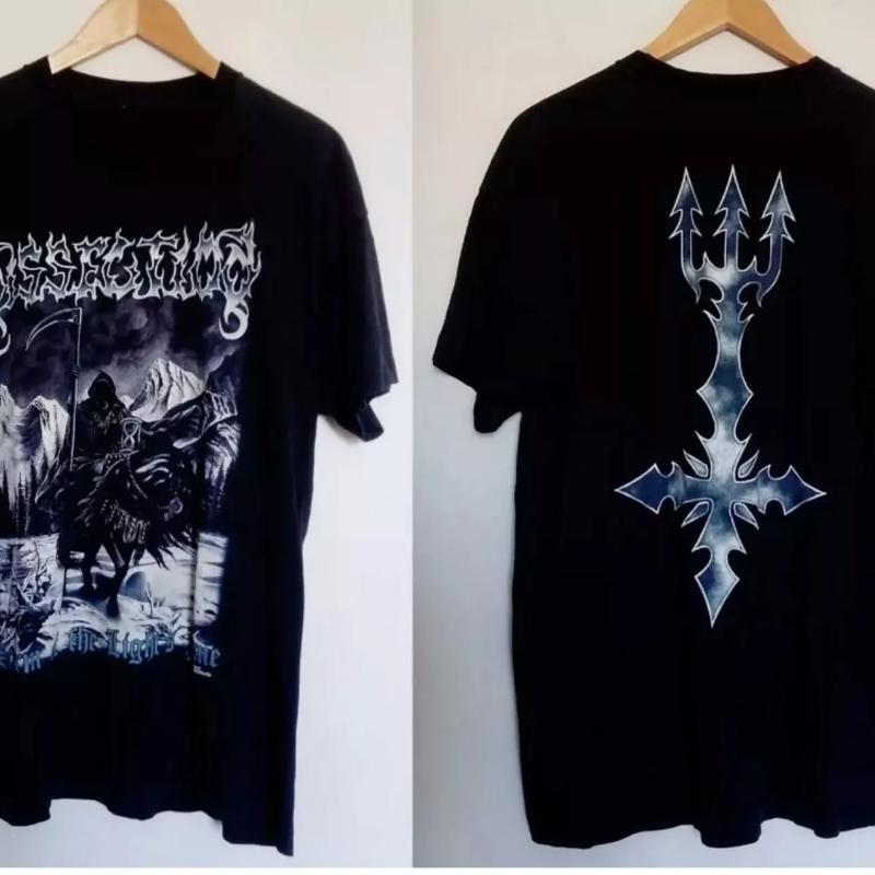 Американская улица Пагуба Света Футболка Полный размер Вскрытие со Штормом Лето Новинка Винтажная мода Мужская и женская уличная одежда