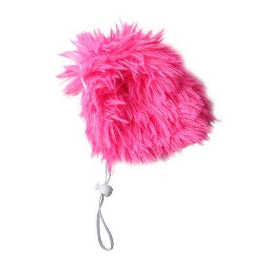 Парик для питомца Шапка Подкладка из дышащей ткани Легкий Забавный Афро прическа Парик для кошки с эластичной лентой-стрейч Регулируемая пряжка Аксессуар для собаки