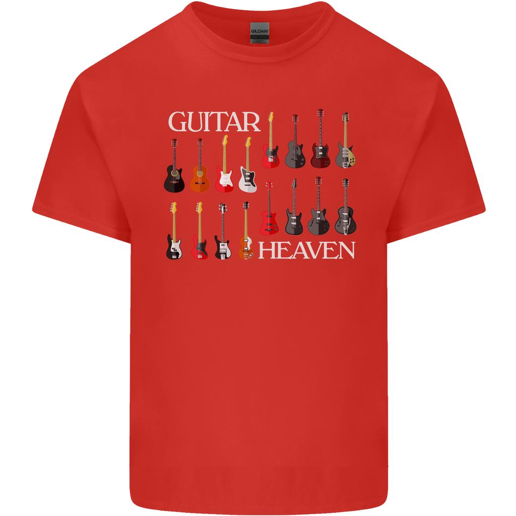 Guitar Heaven Collection Guitarist Acoustic Unisexs Light Cotton TShirt