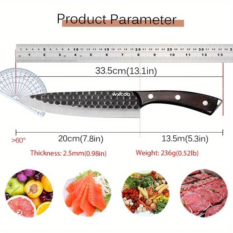 Набор из 2 шт. Ножи для обвалки, мясника, шеф-повара из нержавеющей стали, кухонные кованые вручную, для нарезки мяса, мини-универсальные, кухонные ножи, овощные ножи, топорики