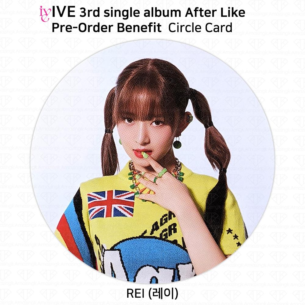 IVE 3rd Single Album After Like Official Photocard Circle Card Postcard KPOP