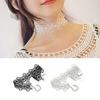 Punk Lace Embroidered Women Bracelet Choker Necklace Gothic Jewelry Set Gift