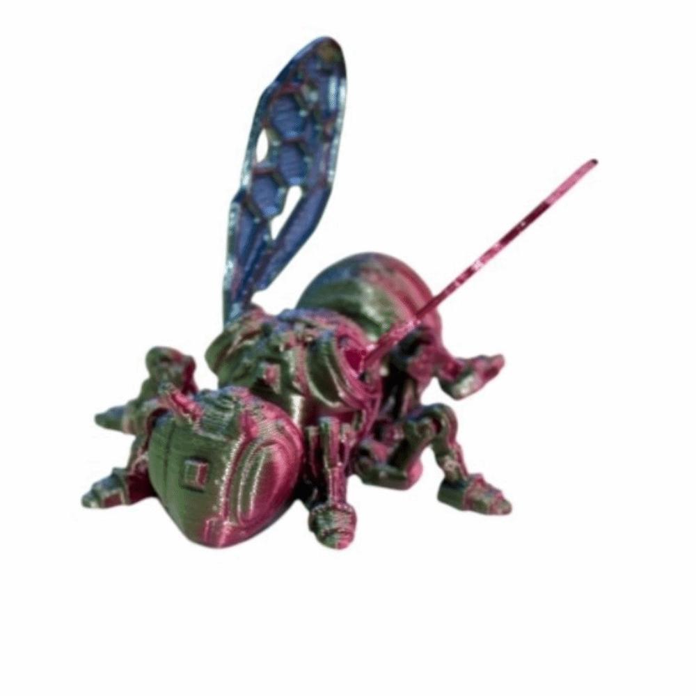 Articulated Mechanical Insect Ornament Multi Color Bee Model Toy Children's Toys
