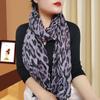 Trendy Gradient Cotton-Linen-Silk Scarf/Shawl for Women - Sun Protection & Dual-Use for All Seasons