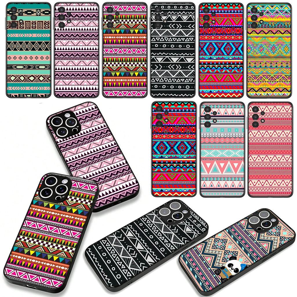 Cover for Xiaomi Poco F7 F6 F8 Ultra F5 X7 X6 X5 X3 NFC M7 M6 Pro C85 C75 C65 C71 C61 Case Aztec Tribal Tribe Colorful Texture