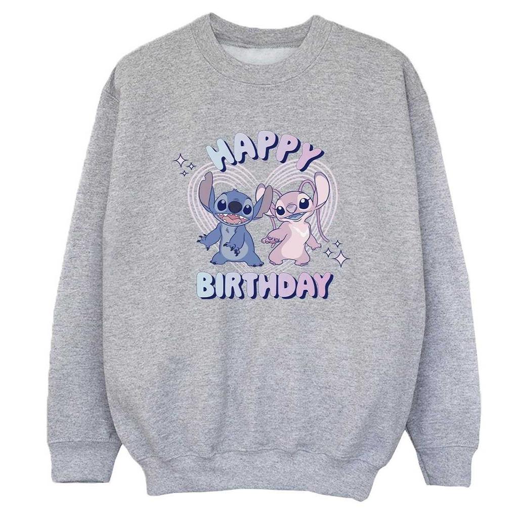 Lilo & Stitch Boys Disney Happy Birthday Sweatshirt