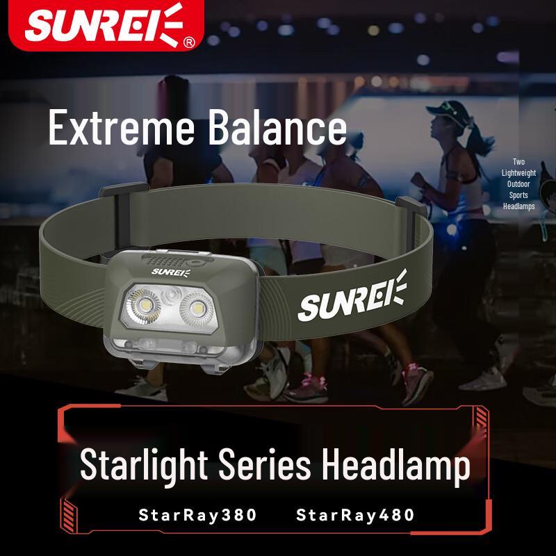 Sunrei Starlight 380 Rechargeable LED Headlamp