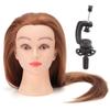 Synthetic Fiber Mannequin Head Hairdresser Training Head Cosmetology Doll Head