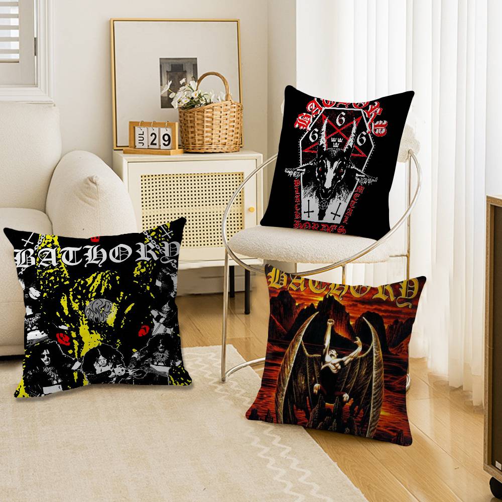 Bathory Quorthon Pillow Gifts Home Office Furnishings Bedroom Sofa Car Cushion Cover case xcm