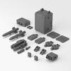 30MM Optional Parts Set 8 (Multi Backpack), Korean Popular Bandai