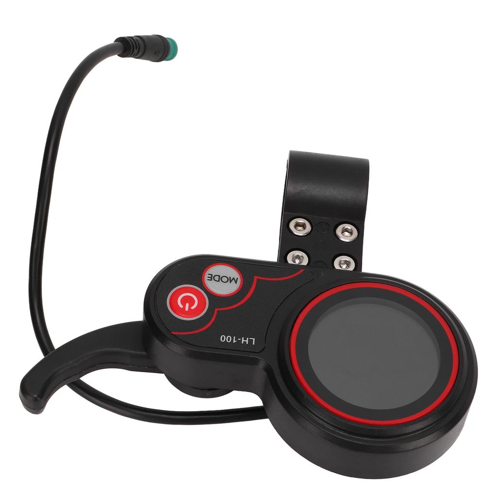 Электрический велосипед ЖК-дисплей с 5-контактным водонепроницаемым разъемом 24 В 36 В 48 В 60 В Панель управления для 22,2 мм электрического самоката