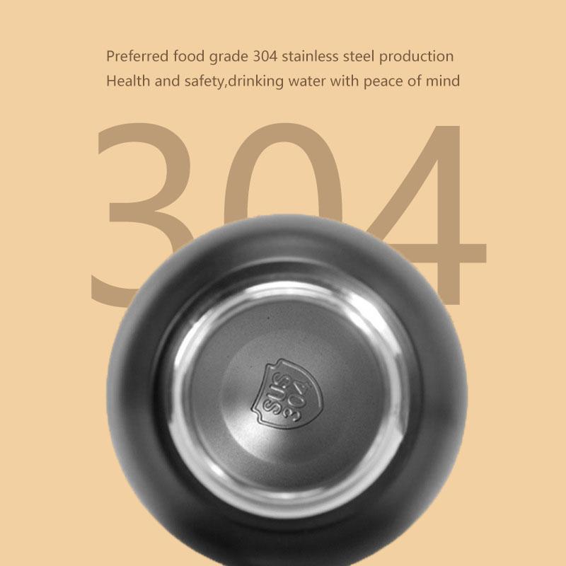 300 мл мини-кружка из нержавеющей стали для путешествий термокружка с вакуумной изоляцией герметичный спортивный стакан для горячей и холодной воды