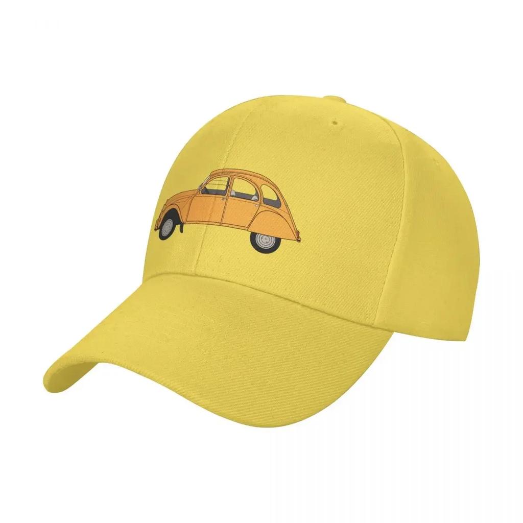 New Citro?n 2CV - Color version Baseball Cap cute funny hat hiking hat Unisex Caps Women's