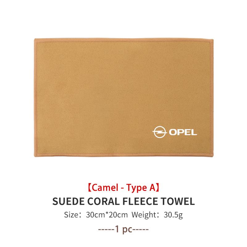 Car Wash Towel Microfiber Cleaning Absorbent Drying Cloth For Opel Astra G H J K F Corsa D Zafira B Insignia Mokka Regal