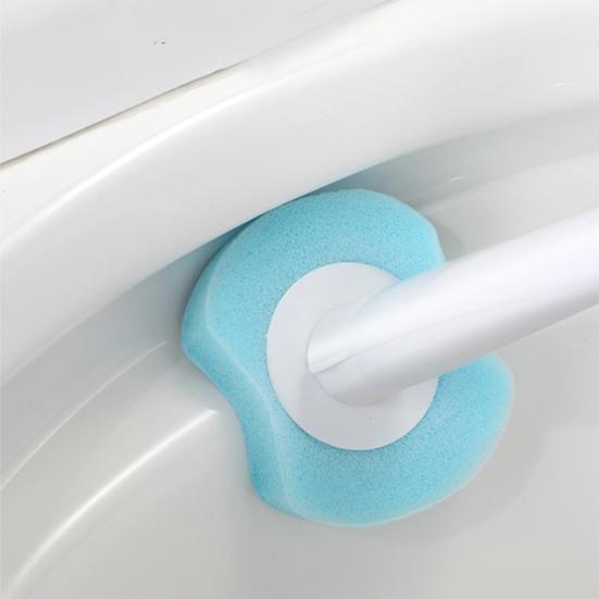 1 шт. Набор туалетных щеток Одноразовая Безударная Пластиковая Бытовая Чистящая Щетка