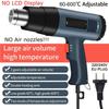 2000W Industrial Electric Hot Air Gun Digital Display Car Film Heat Gun Air Dryer for Soldering Thermal Blower Shrink Wrapping