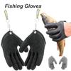 Fishing Gloves Anti-Slip Protect Hand from Puncture Scrapes  Fisherman Professional Catch Fish Latex Hunting Gloves