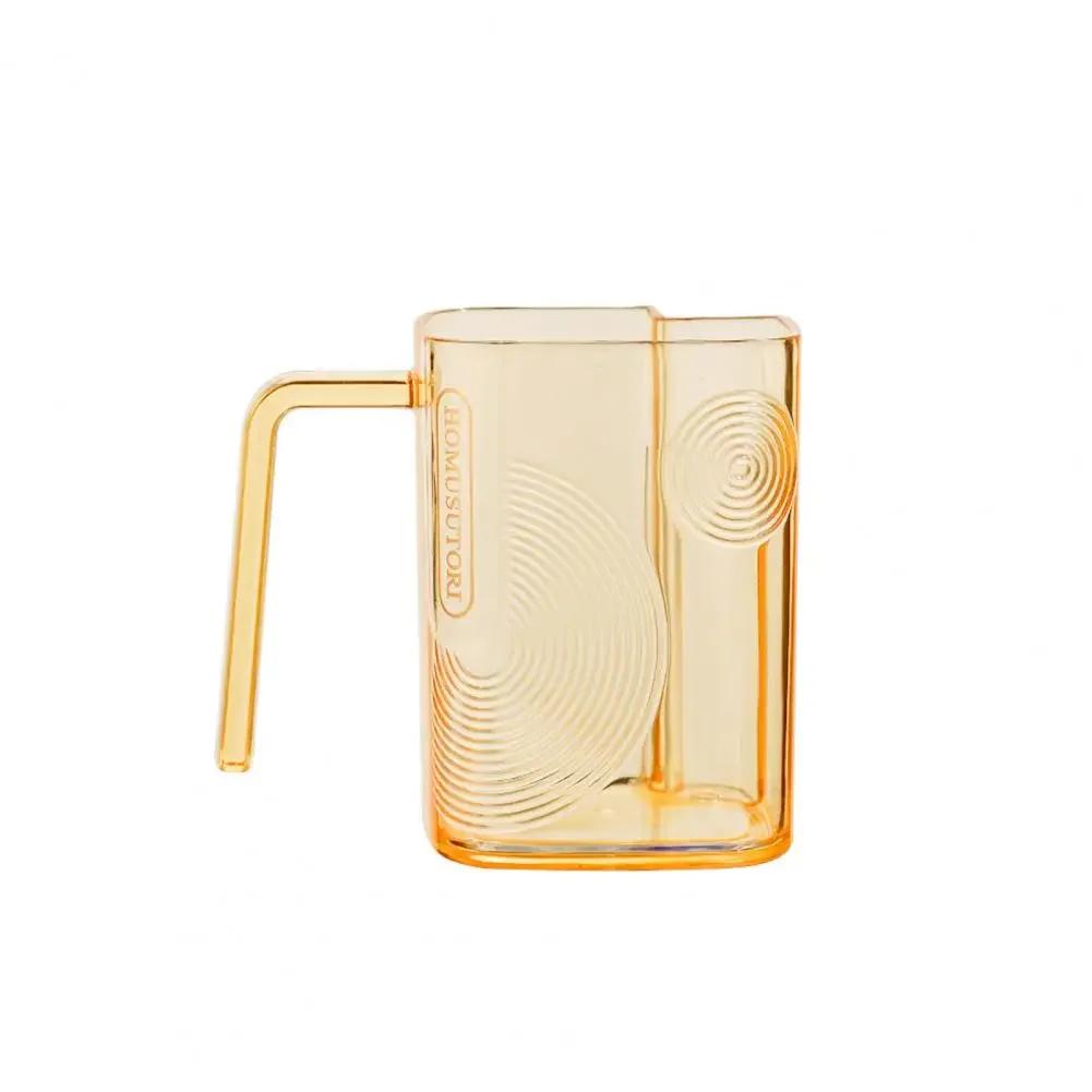 Light Luxury Transparent Mouthwash Cup Household Couple Toothbrush Cup Simple Student Wash Cup Toothbrush Cup