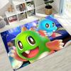 3D Ретро Игра Bubble Bobble Мультяшный Игровой Ковер для Спальни Гостиной Дивана Домашний Дверной Коврик Декор, Большой Детский Игровой Нескользящий Напольный Коврик