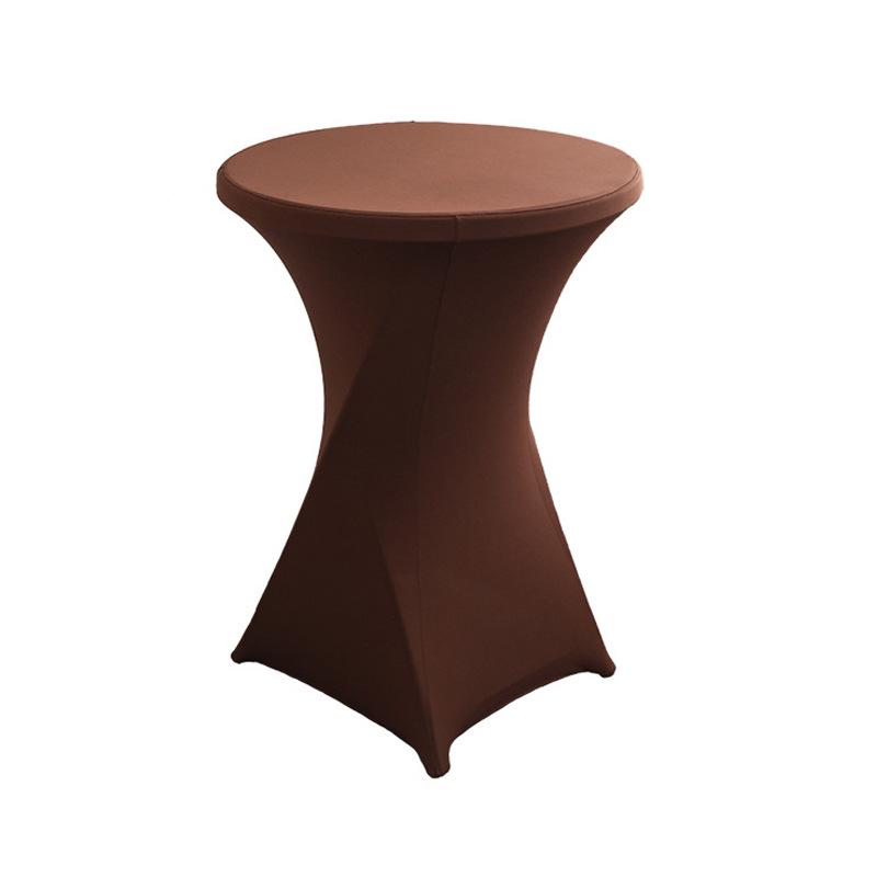 Эластичная круглая скатерть для банкетных или коктейльных столов