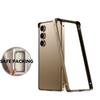 Стильный и легкий чехол-бампер с алюминиевой металлической рамкой для Samsung S26 Ultra S25 S24 Plus, крышка с теплоотводом