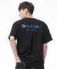 ARTISTWEAR [Atw] Синяя футболка с коротким рукавом "Змея"