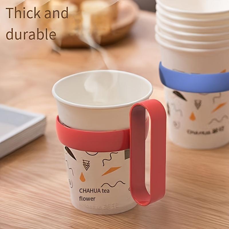 3Pcs Cup Holder (excluding Cups), Simple Household Portable Cup Holder, Thickened Plastic Paper Cup Holder, Suitable for Office Bathrooms