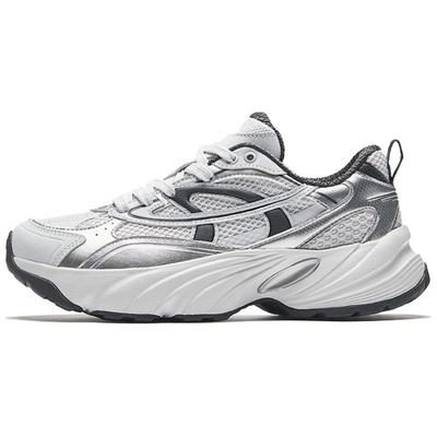 Обувь Bear Shoes, модная толстая подошва, увеличивающая рост, легкая повседневная обувь с низким верхом, женская повседневная обувь, серая серебристая 922438809-1