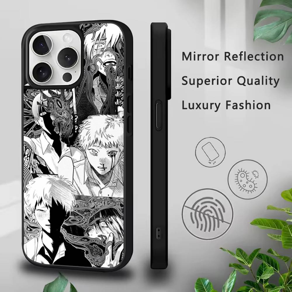 Чехол для телефона S-Summer Hikaru D-Died для iPhone17,16,15,14,13,12,11,Pro,Max,Plus,Mini,SE4,E Магнитный Magsafe Беспроводная зарядка