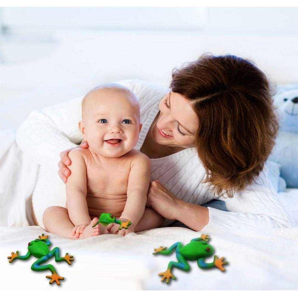 15*15см Высококачественная Мягкая Резина Сенсорная Игра Искусственная Лягушка Симуляция Снятие Стресса Игрушки Лягушка Модель