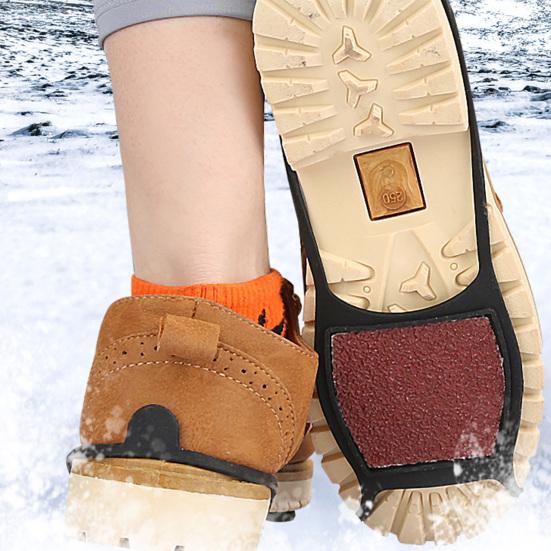 1 Pair Universal Non Slip Shoes Gripper Wear-resistant Coarse Sand Surface Ice Snow Shoes Grips Snow Ice Outdoor Winter