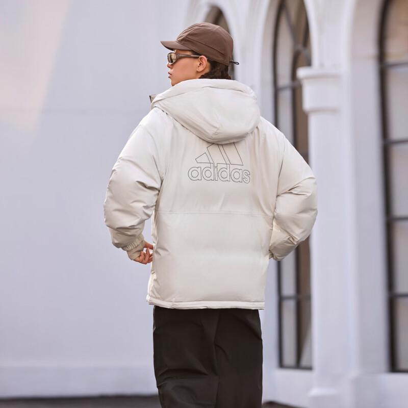 adidas Унисекс двусторонняя водоотталкивающая пуховая куртка