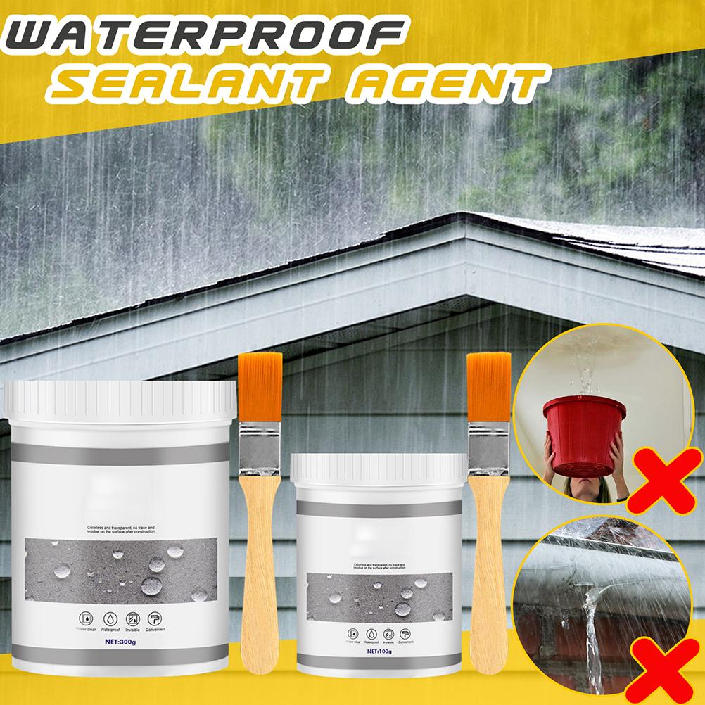 Liquid Rubber Waterproof Sealant Multi Surface Leak Repair Indoor and Outdoor Coating