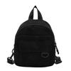 Women Fashion Travel Small Daypacks Lightweight Simple Corduroy Double Shoulder Bag School Backpacks