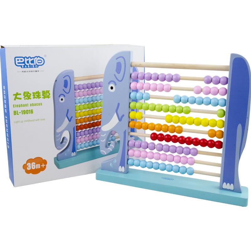 Детская деревянная алфавитно-цифровая стойка-перевертыш с животными / Игрушка для раннего развития младенцев для изучения английского языка, учебные пособия