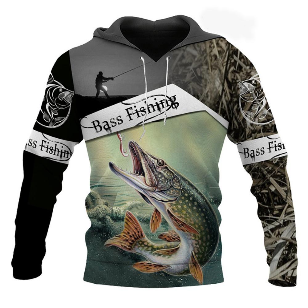 2023 Crap Fishing 3D Print Fashion Hoodie Men Women Harajuku Sweatshirt Pullover Casual Jacket Oversize Hooded