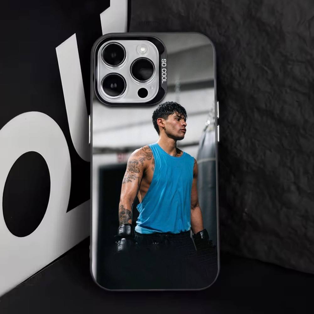 Райан Гарсия Чехол для телефона для iPhone 17,16,15,14,13,12,11 Plus,Pro Max,XS,Цветной Посеребренный Внутренний Чехол