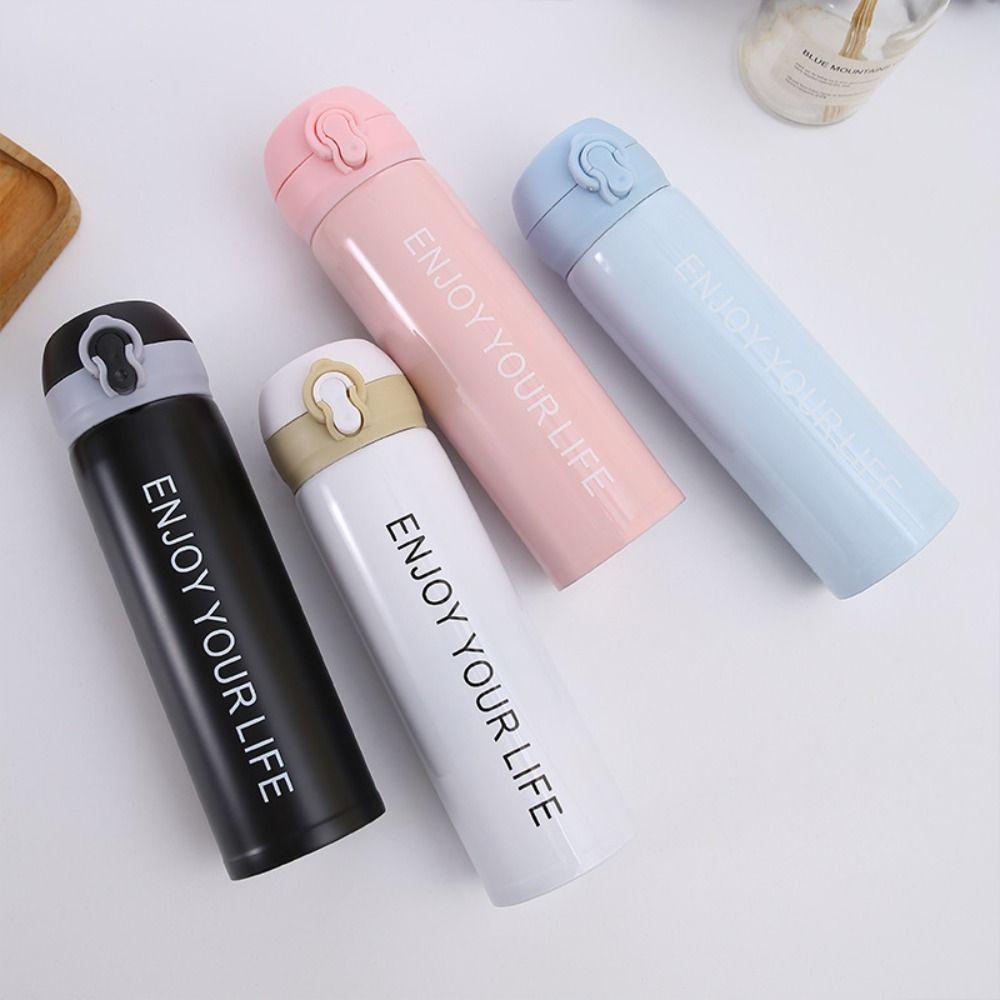Термокружка Bounce Lid из нержавеющей стали 304, термос из нержавеющей стали, чашка для детей, девочек и мальчиков